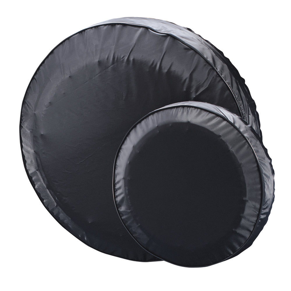 C.E. Smith 13" Spare Tire Cover - Black-Trailering-1-Tiny Boat Nation