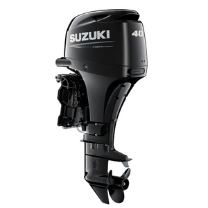 Suzuki 40 HP DF40ATL4 - Outboard Motor-Boat Outfitting-No Throttle Control-1-Tiny Boat Nation
