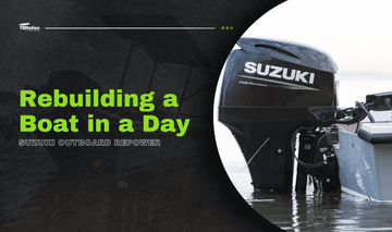 Rebuilding a Boat in a Day: The Suzuki Outboard Repower Project