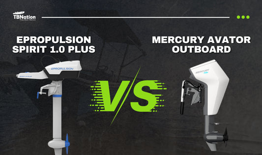 EPropulsion Spirit 1.0 plus Vs Mercury Avator Electric Outboard