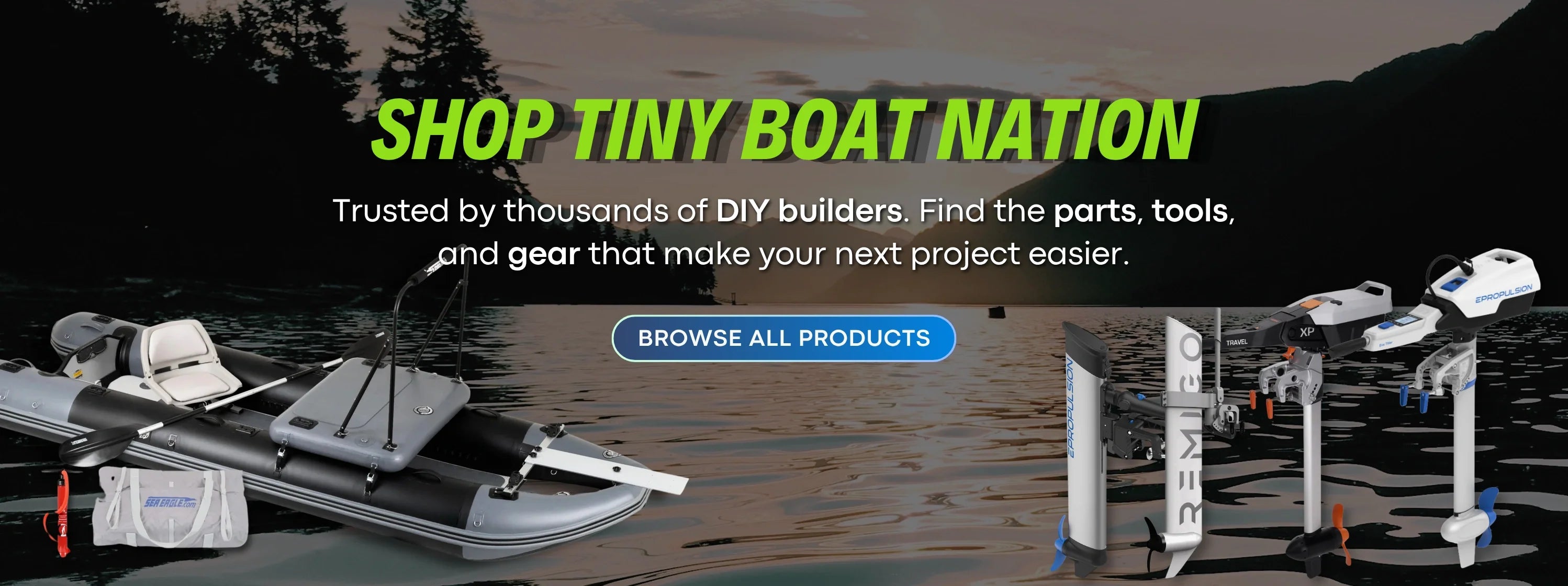 Shop Tiny Boat Nation Parts Store - Tiny Boat Nation