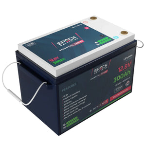 12V 300AH LIFEPO4 BATTERY EPOCH ESSENTIALS WITH HEATED & BLUETOOTH FEATURES