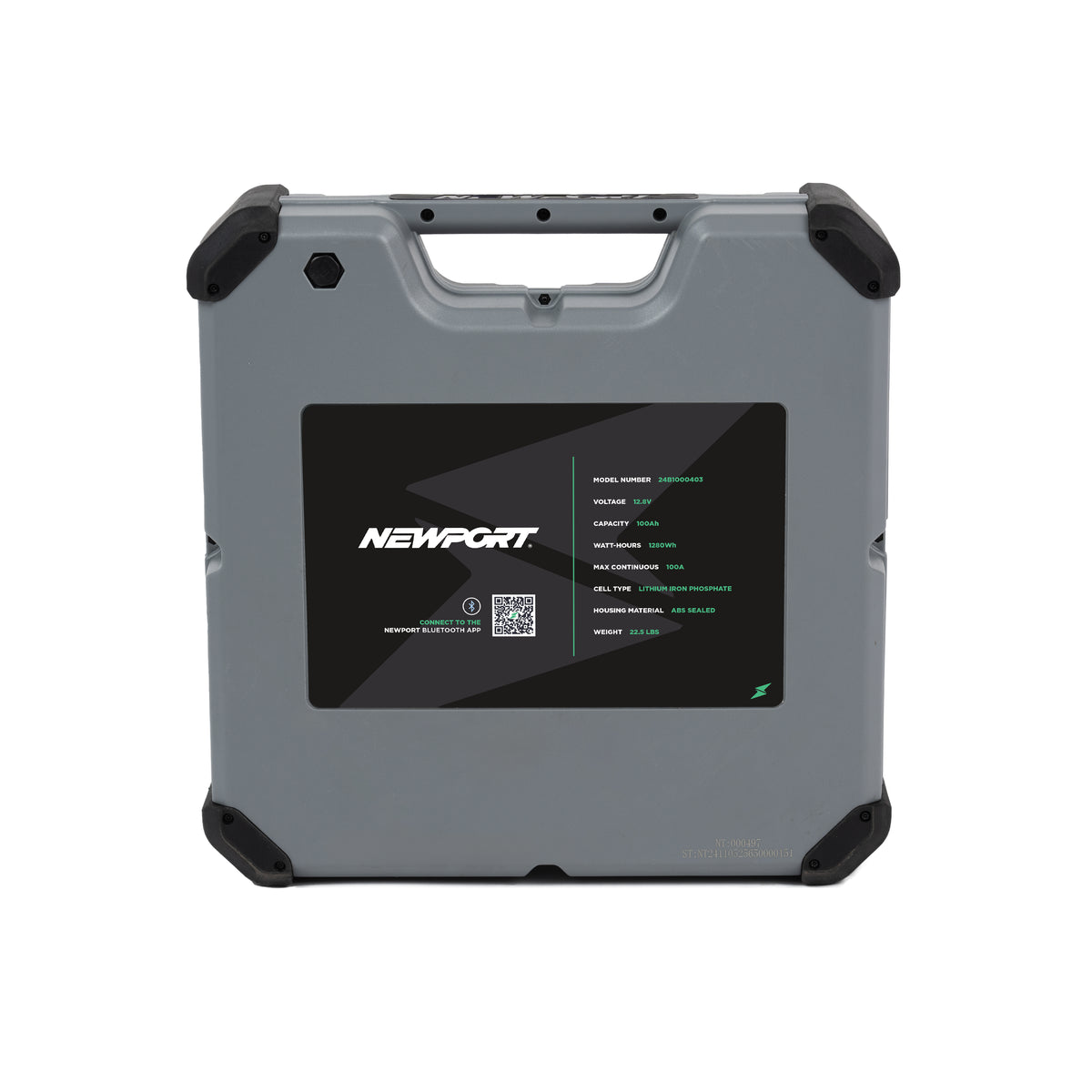 12V 100Ah Newport LoPRO Lithium LiFePO4 Battery-Lithium Batteries-Newport Vessels-Tiny Boat Nation