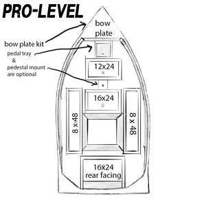 14-16ft V hull jon Boat build kit