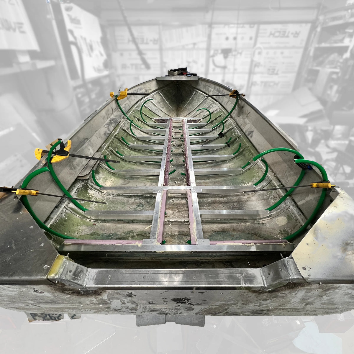 14-16ft V hull jon Boat build kit
