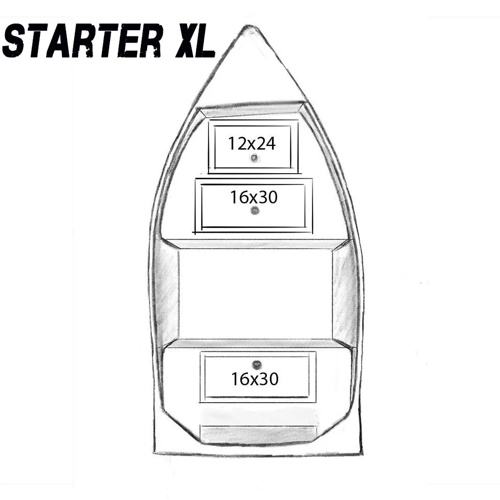 14-16ft V hull jon Boat build kit