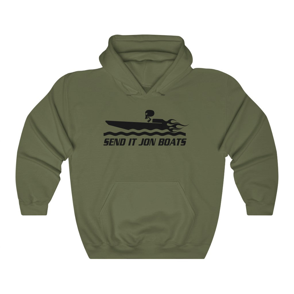 SEND IT JON BOATS Hooded Sweatshirt