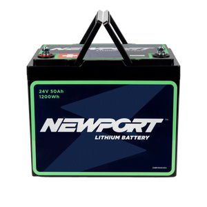 Newport 24V 50Ah Lithium (LiFePO4) Trolling Motor Battery