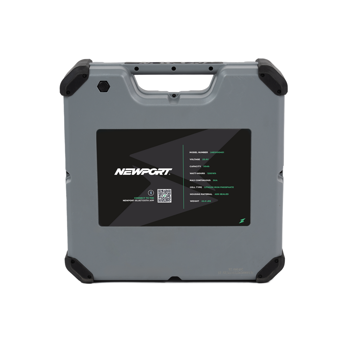 24V 50Ah Newport LoPRO Lithium LiFePo4 Battery-Lithium Batteries-Newport Vessels-Tiny Boat Nation
