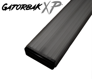 Gatorbak XP synthetic bunk cover in smoke gray for 2x4 flat bunks, with end cap.
