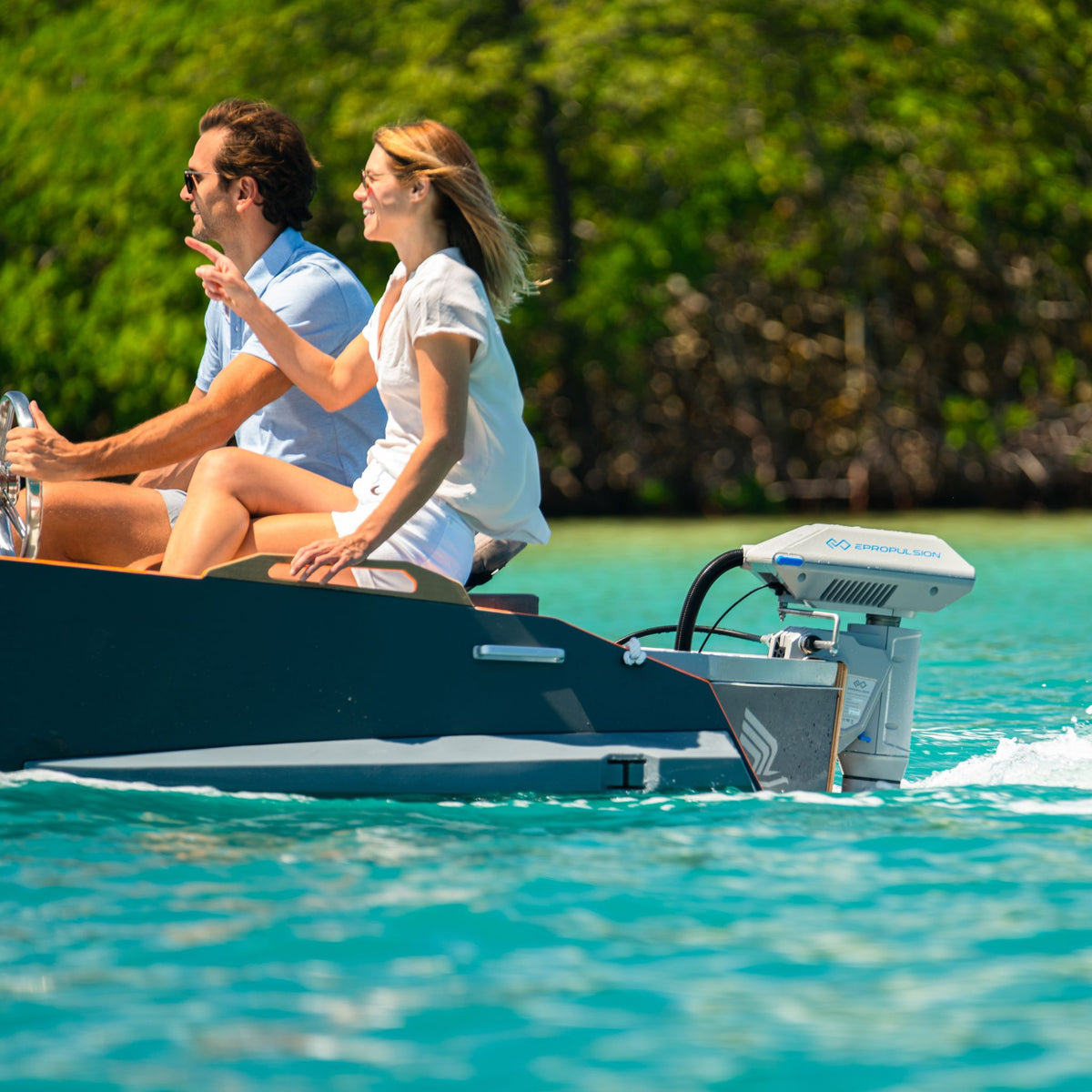 EPropulsion Outboard Motor Navy 3.0 - 6.0 Electric