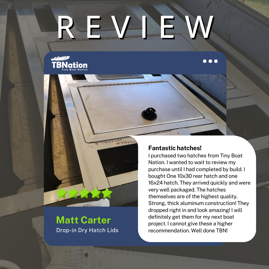 Drop-in Dry Hatch Lids - Pre-Built