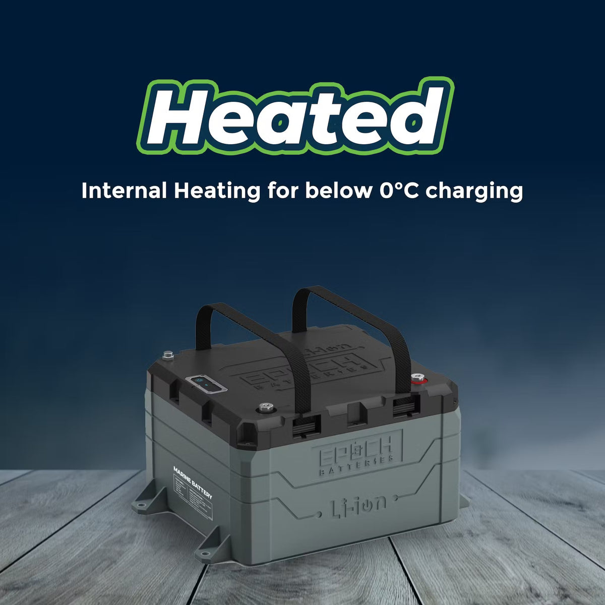 48V 100Ah EPOCH V2 Elite Series - LiFePO4 Electric Outboard Lithium Battery