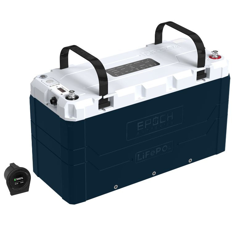 48V 100Ah V2 Elite Series - Heated & Bluetooth & Victron Comms LiFePO4 Battery-Marine Battery-1-Tiny Boat Nation