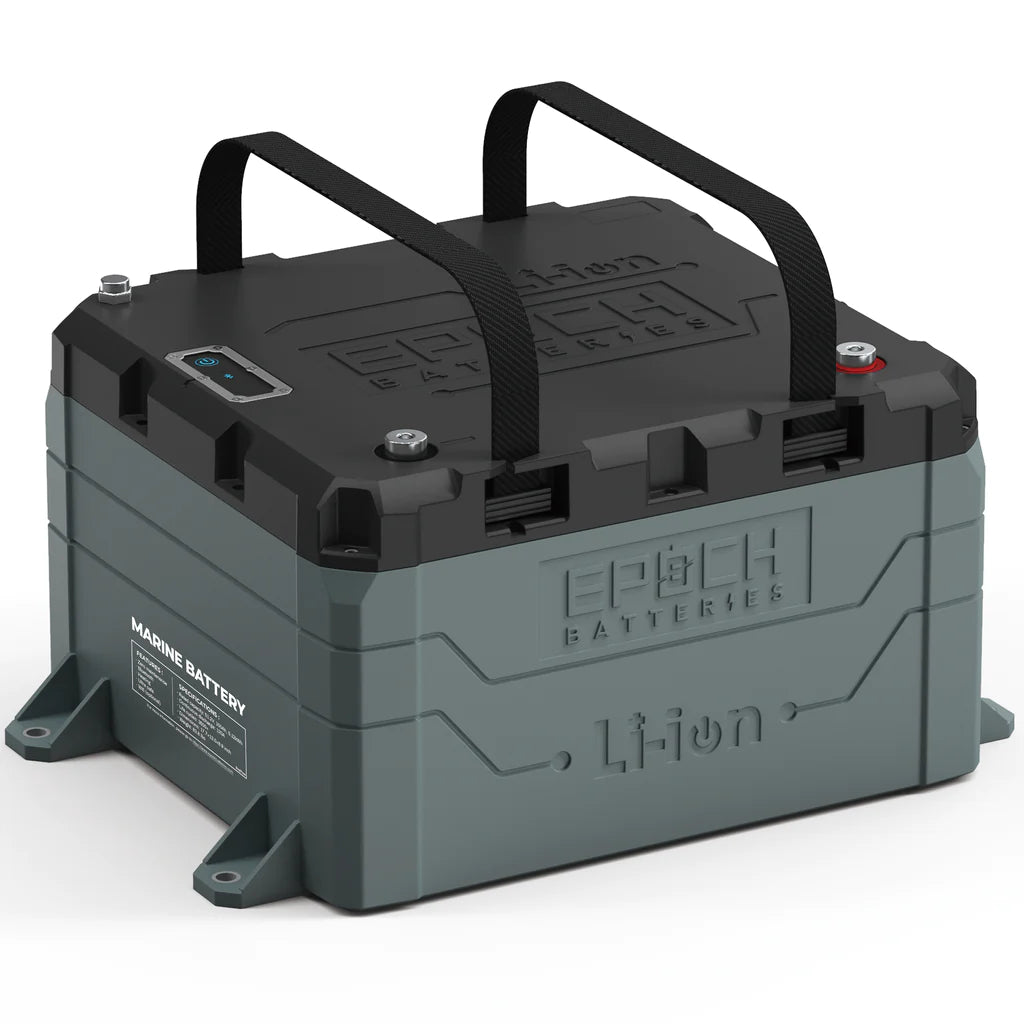 48V 50AH LiFePO4 Lithium Battery with Bluetooth and Heating Feature-Marine Battery-1-Tiny Boat Nation