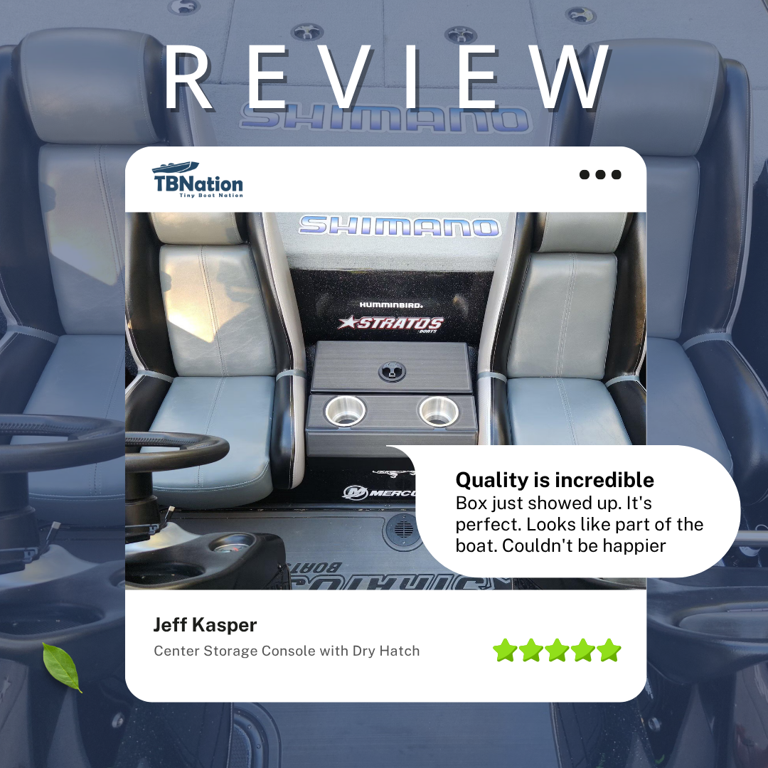 Center Storage Console with Dry Hatch