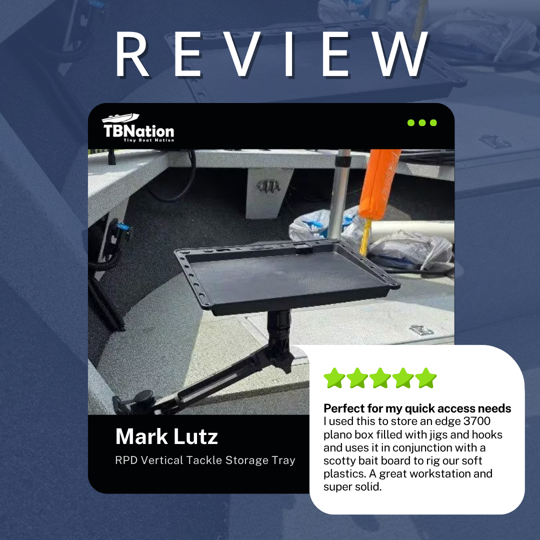 RPD Vertical Tackle Storage Tray — Boat &amp; Fishing Organizer