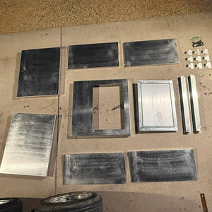 Tiny Boat Nation's aluminum Deck in a Box kit for jon boats, ready for fast, DIY installation.