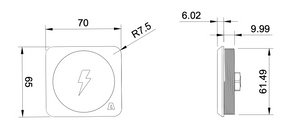 800 Series Waterproof Wireless Phone Charger