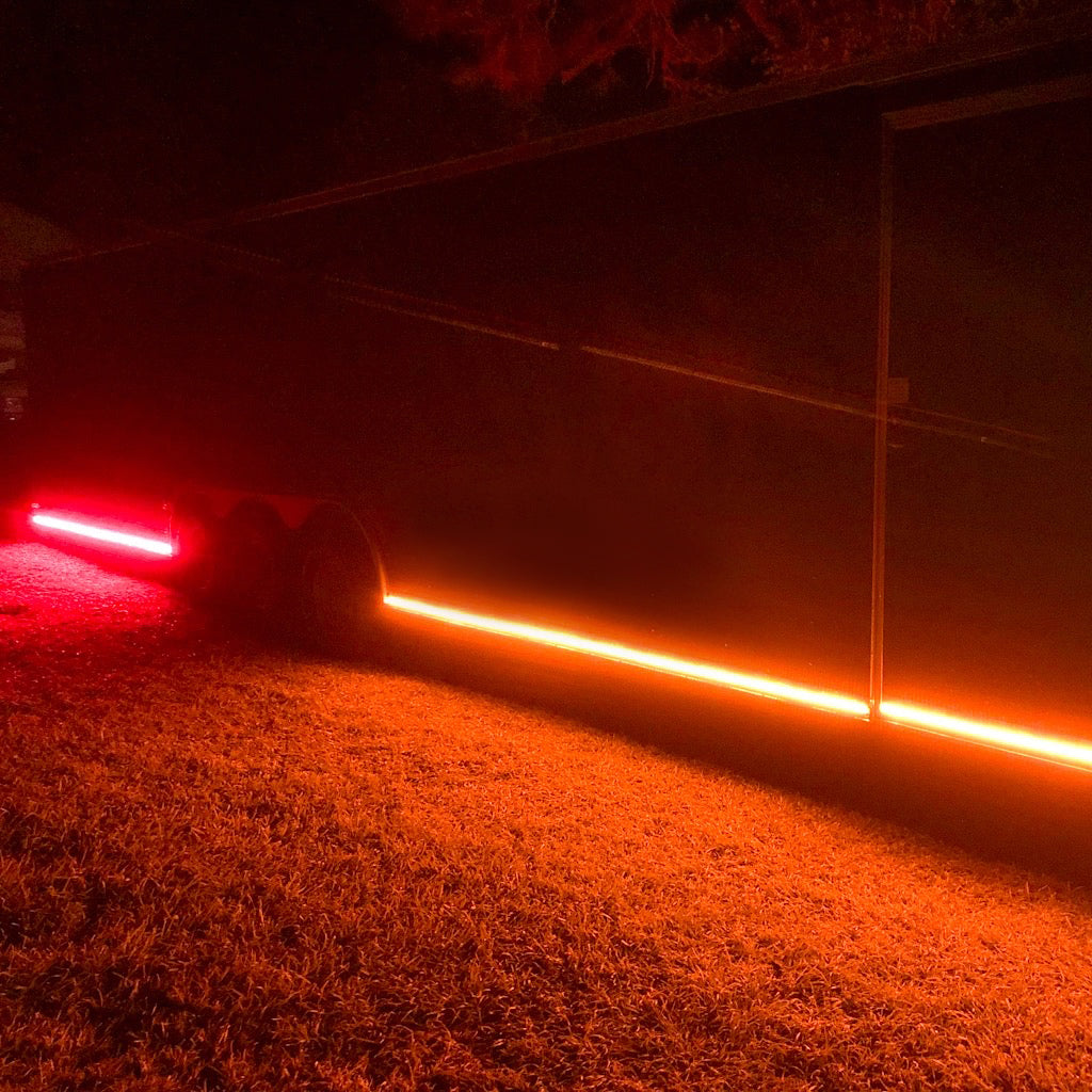 Waterproof Flexible Light Strip - IP68 - 12V Amber