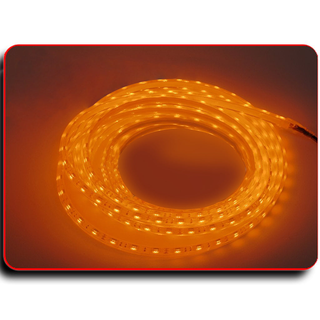 Waterproof Flexible Light Strip - IP68 - 12V Amber