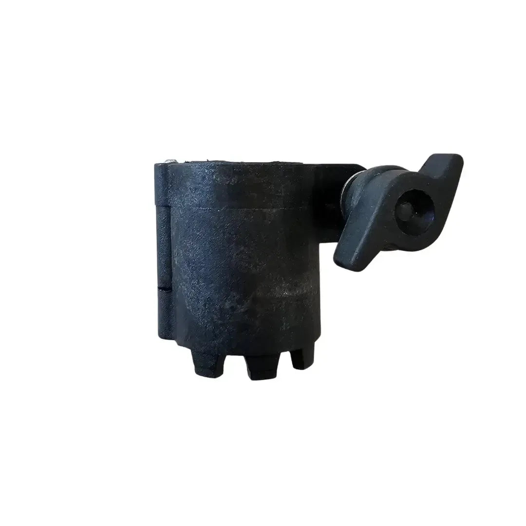 Black textured plastic Autoboat Depth Regulator with a wing nut adjustment.