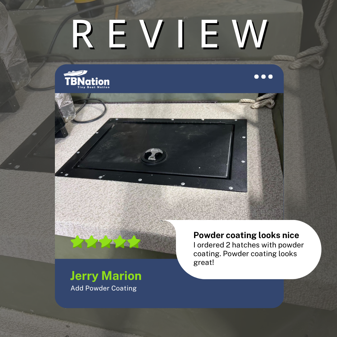 Add Powder Coating - Tiny boat nation