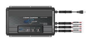 Power House Waterproof Multi-Bank Lithium Battery Chargers