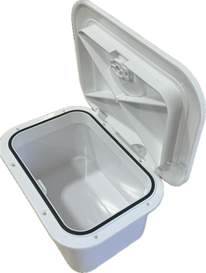 Boat Hatch with Tackle Box Storage (14.75"x10.65")