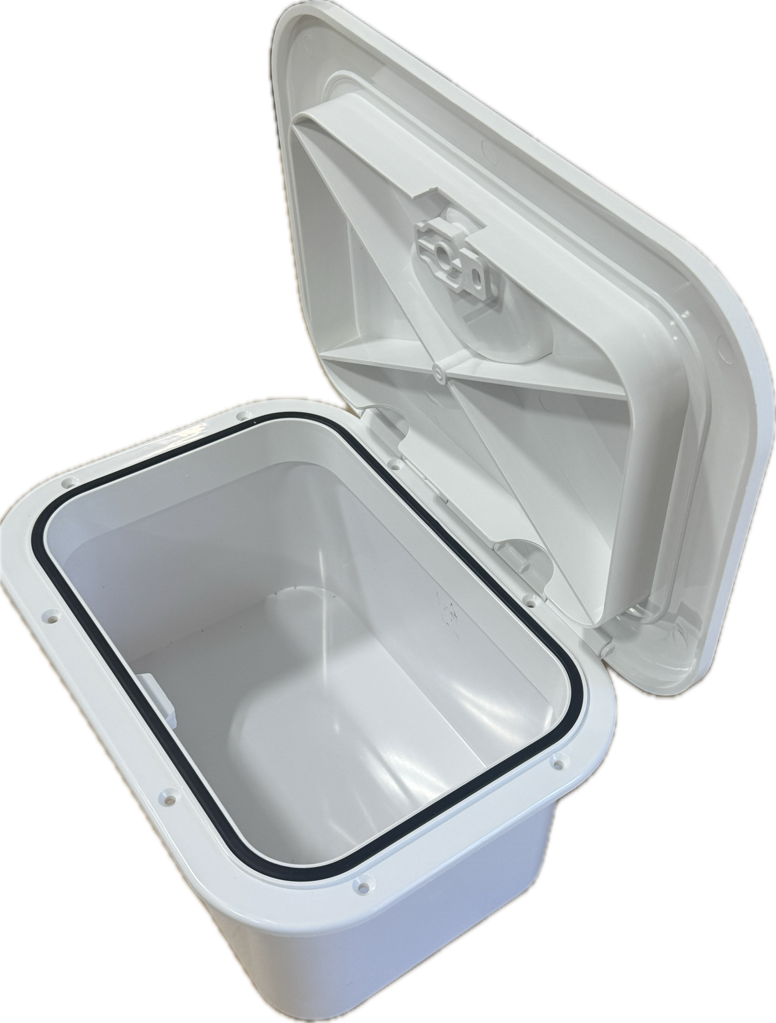 boat fish box lid Boat Hatch with Tackle Box Storage (14.75"x10.65")