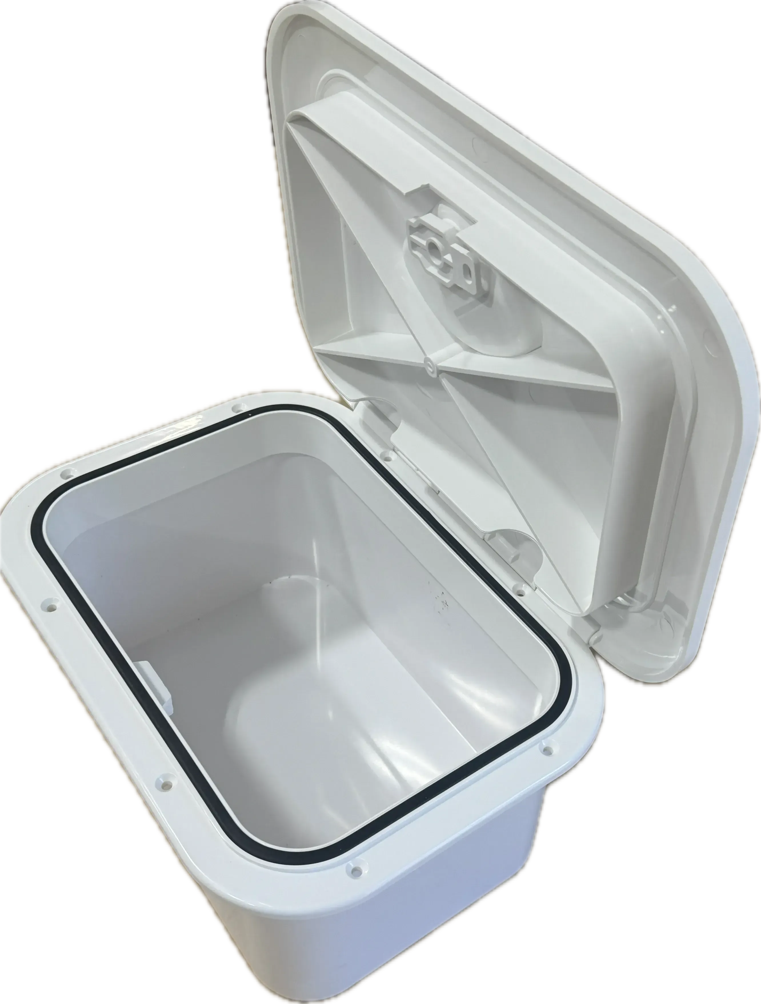 Boat Hatch with Tackle Box Storage (14.75