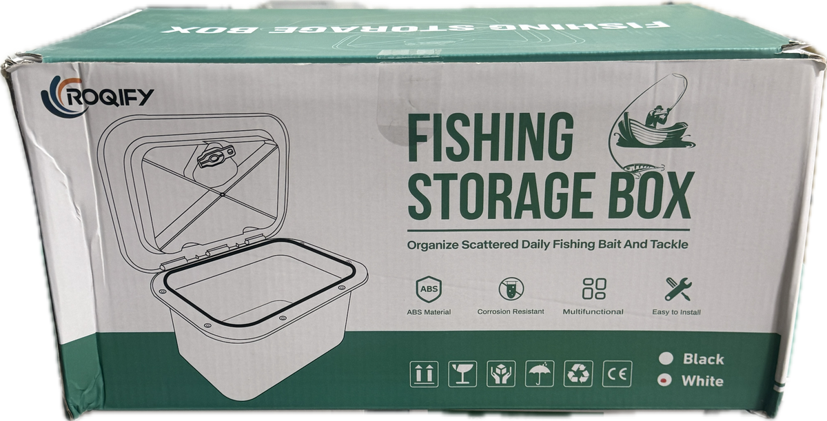 Boat Hatch with Tackle Box Storage (14.75"x10.65")