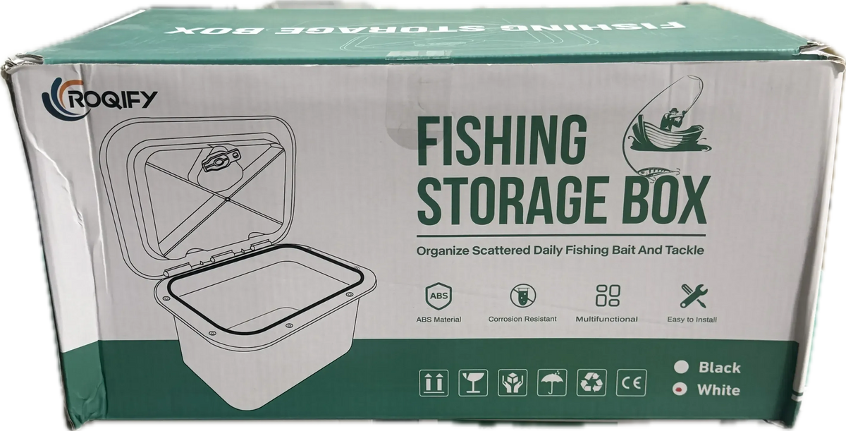Boat Hatch with Tackle Box Storage (14.75"x10.65")