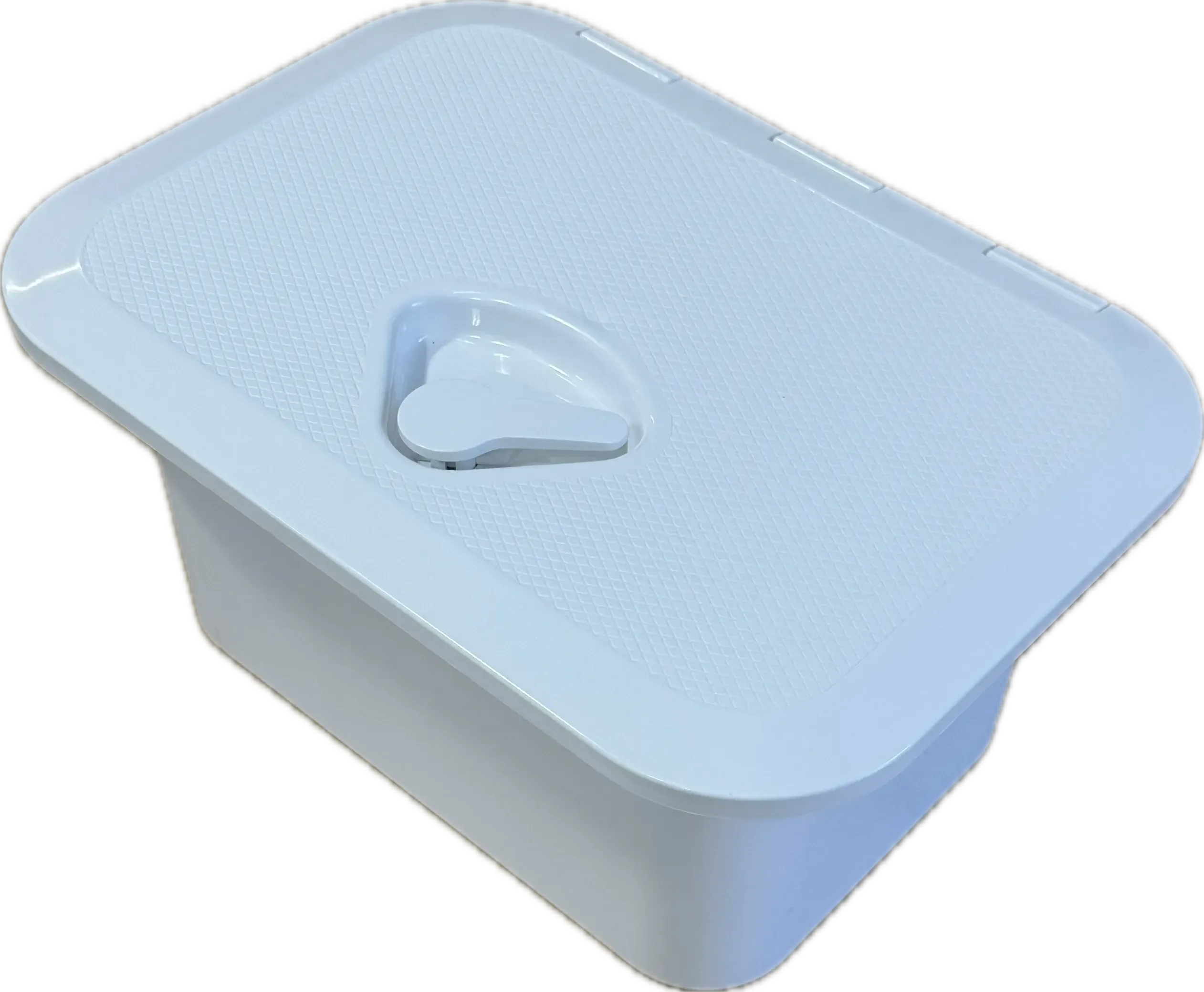 Boat Hatch with Tackle Box Storage (14.75