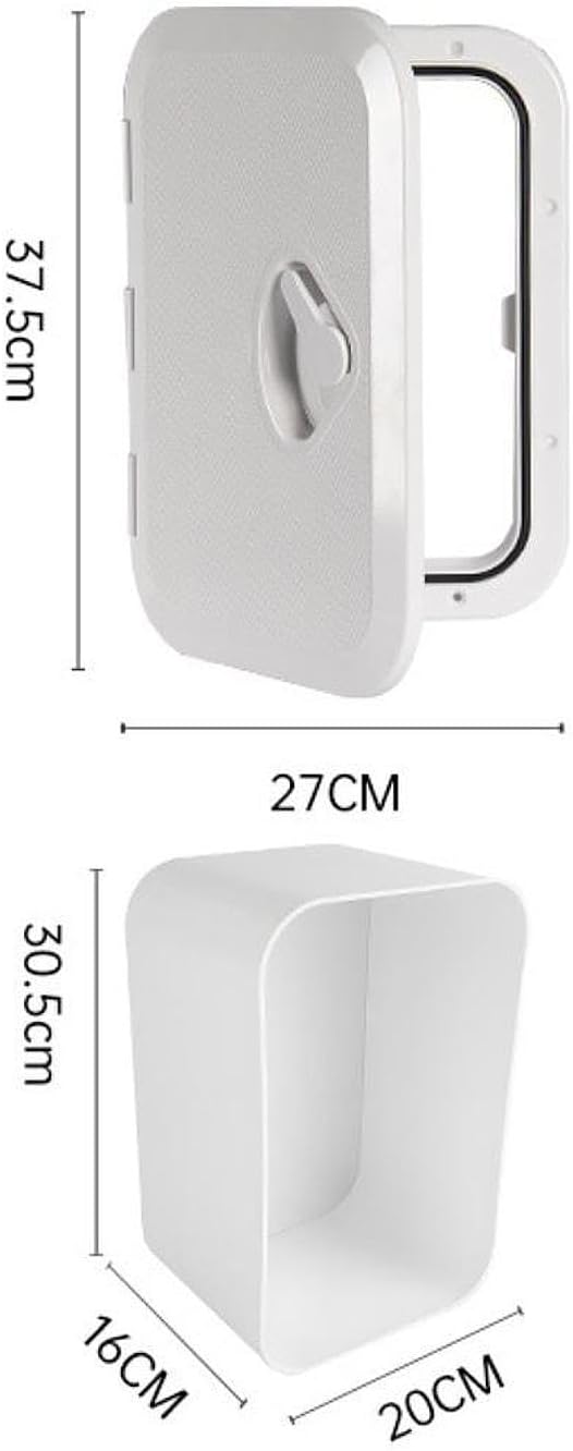Boat Hatch with Tackle Box Storage (14.75&quot;x10.65&quot;)