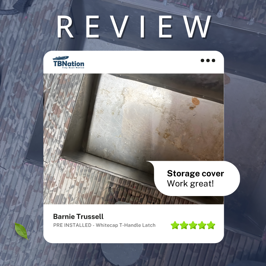 PRE INSTALLED - Whitecap T-Handle Latch