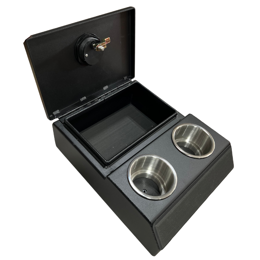 Center Storage Console with Dry Hatch