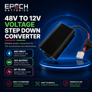 48V 105Ah Golf Cart Battery Complete Kit - Lithium (LiFePO4)