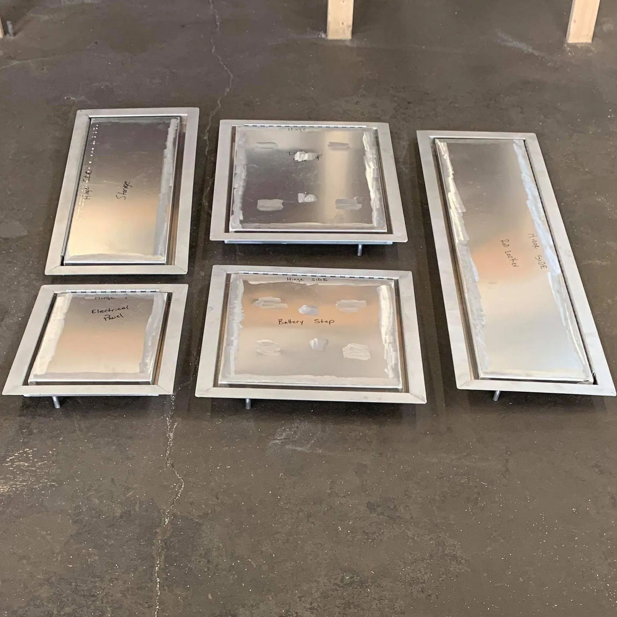 Drop-in Dry Hatch Lids - Pre-Built