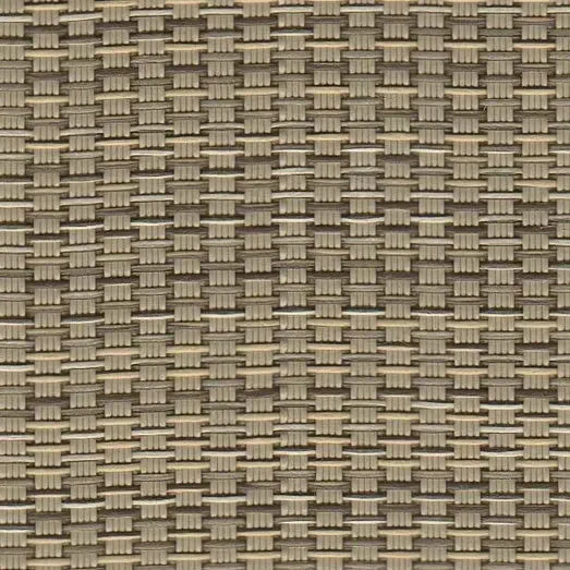 Close-up of DuraVinyl Marine Flooring, Bristol Series, showing a woven beige and tan vinyl texture.