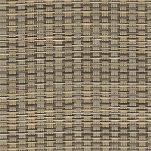 Close-up of DuraVinyl Marine Flooring, Bristol Series, showing a woven beige and tan vinyl texture.