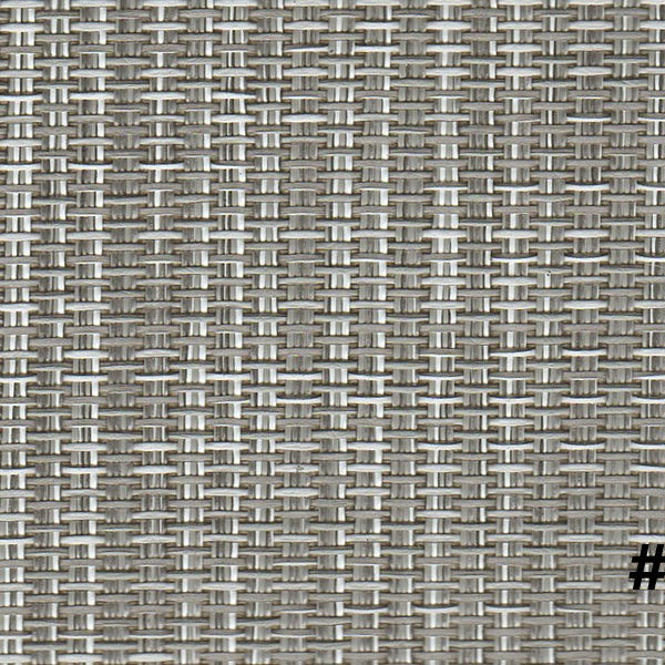 Close-up of DuraVinyl Marine Flooring, Bristol Series, showing a tightly woven gray and white vinyl texture.