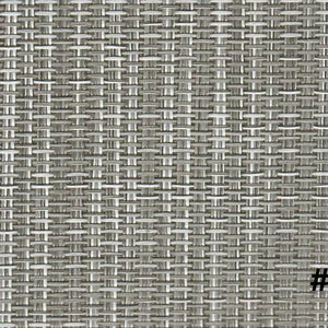 Close-up of DuraVinyl Marine Flooring, Bristol Series, showing a tightly woven gray and white vinyl texture.