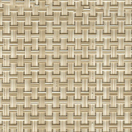 Close-up of DuraVinyl Marine Flooring, Catalina Series, showing a tightly woven beige and tan vinyl texture.