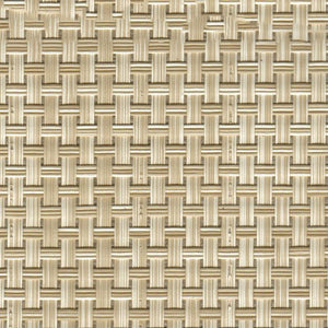 Close-up of DuraVinyl Marine Flooring, Catalina Series, showing a tightly woven beige and tan vinyl texture.