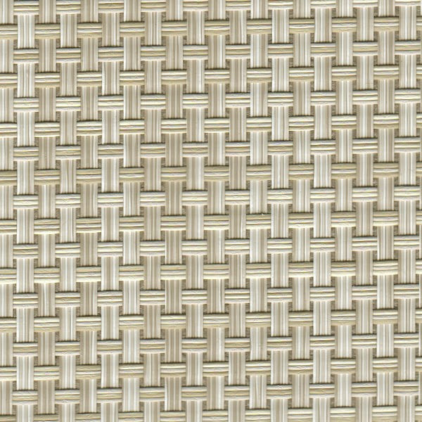 Close-up of DuraVinyl Marine Flooring Catalina Series, showing a light beige woven vinyl texture.
