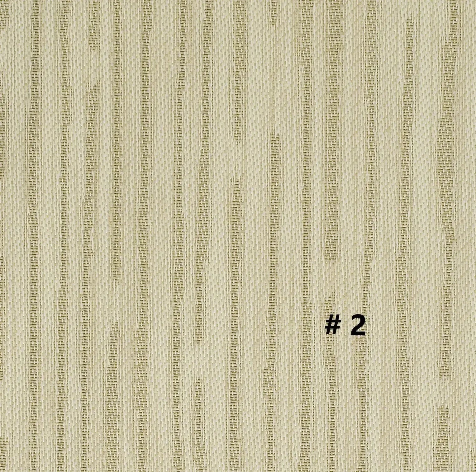 Light beige woven vinyl marine flooring with subtle vertical striped texture, 8.5' wide.