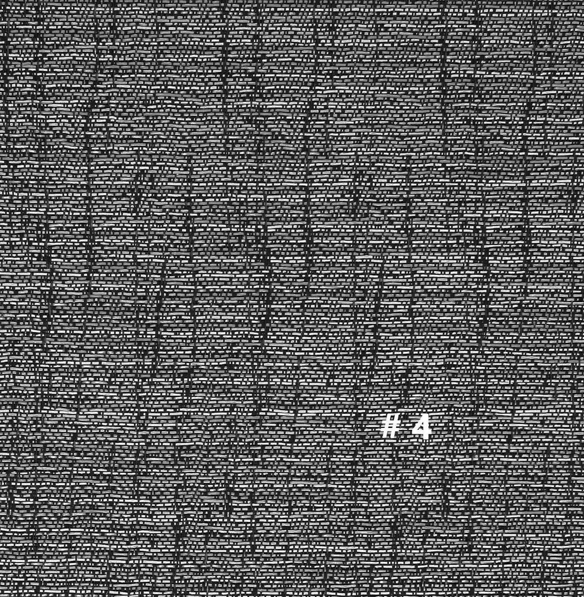 Close-up of DuraVinyl Marine Flooring Somerset Series in dark gray with a textured, woven pattern.