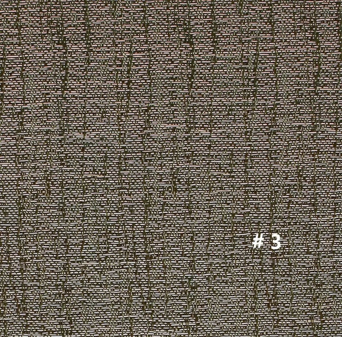 Close-up of DuraVinyl Marine Flooring Somerset Series, showing its dark olive green woven texture.