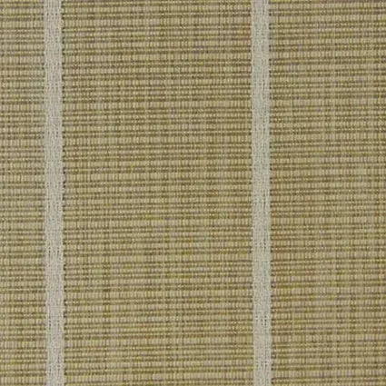 DuraVinyl Marine Flooring, Teak Series, 8.5' wide, with a woven tan and white striped pattern.